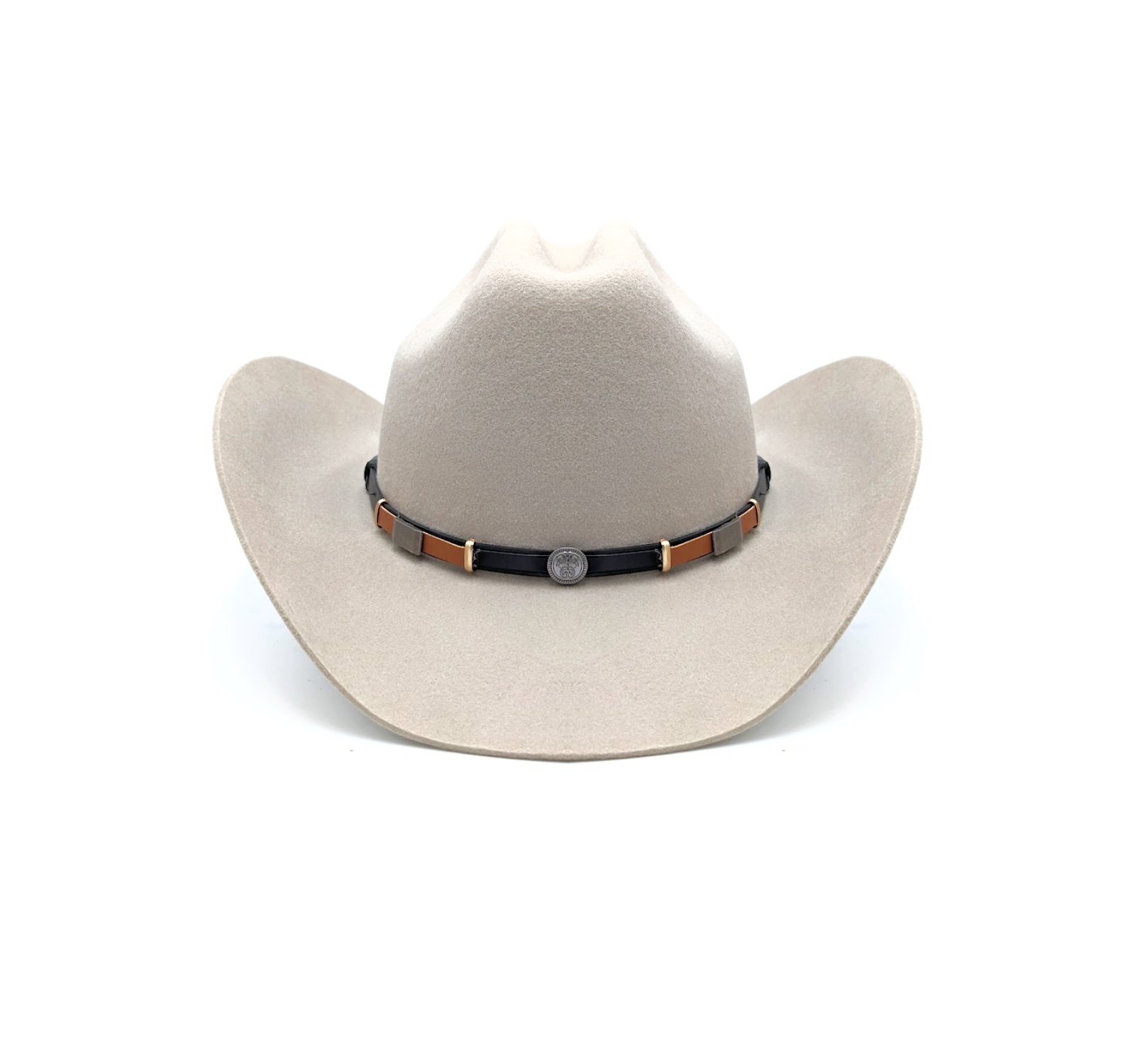 Black felt CATTLEMAN hat