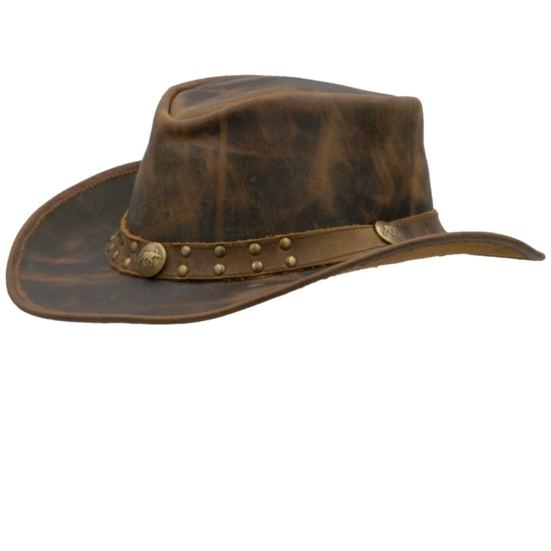 SLESTRO Leather Hat