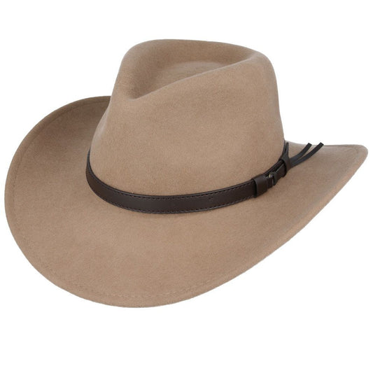 Premium Cowboy Hat - Beige