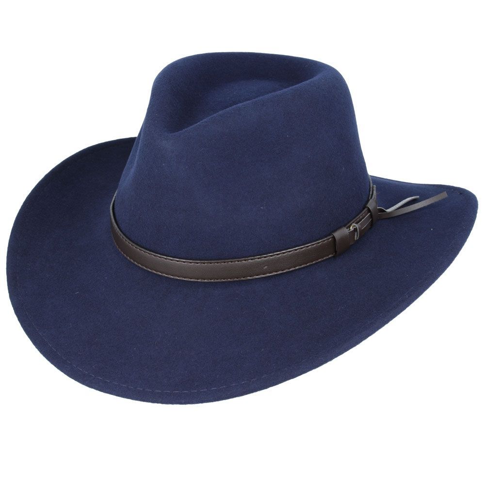 Premium Cowboy Hat - Navy