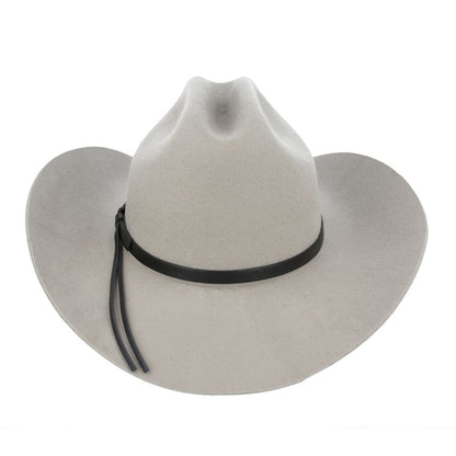 Black leather CATTLEMAN hat