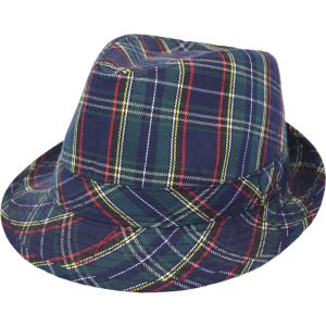 Tartan Trilby Hat