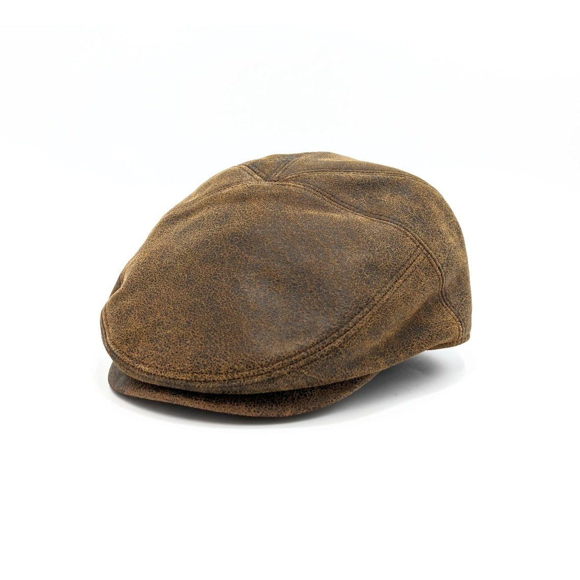 Sheep Skin Leather Cap