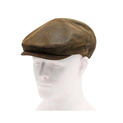 Sheep Skin Leather Cap