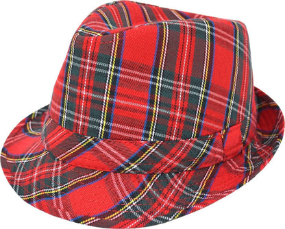 Tartan Trilby Hat