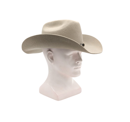 Fine Grey Western Hat