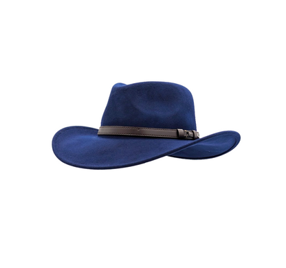 Premium Cowboy Hat - Navy