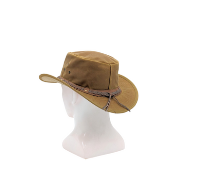 Stylish Oil Skin Hat