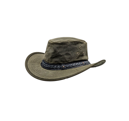 Stylish Oil Skin Hat