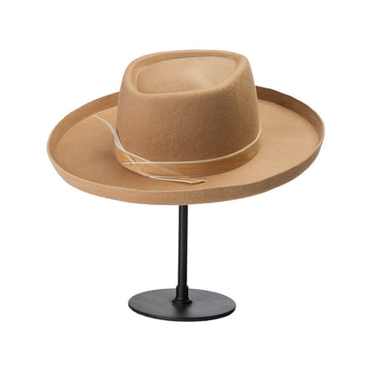 Pencil Brim Fedora Hat  | Plain #2