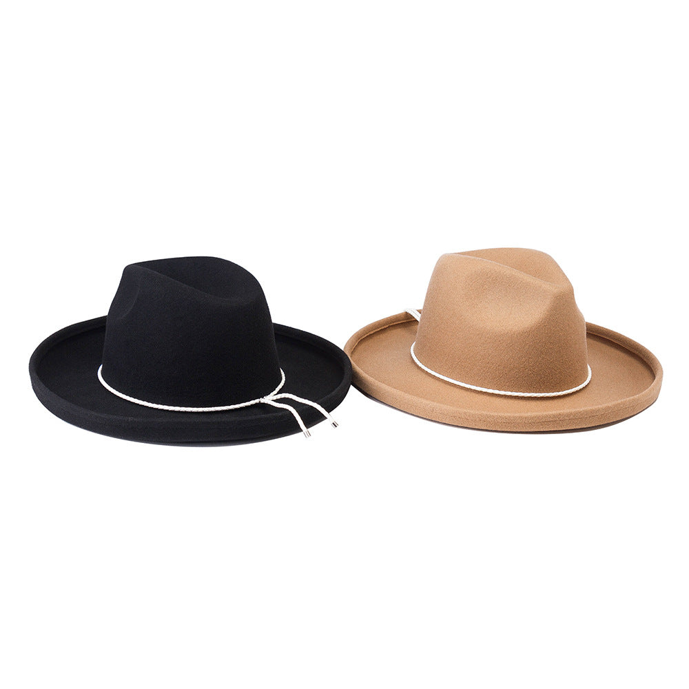 Sleek Plain Fedora Hat