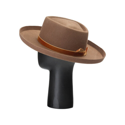 Pencil Brim Fedora Hat  | Plain #2