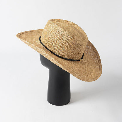 Straw Gambler Cowboy Hat