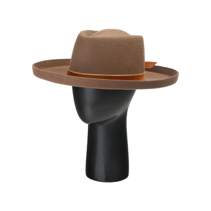 Pencil Brim Fedora Hat  | Plain #2