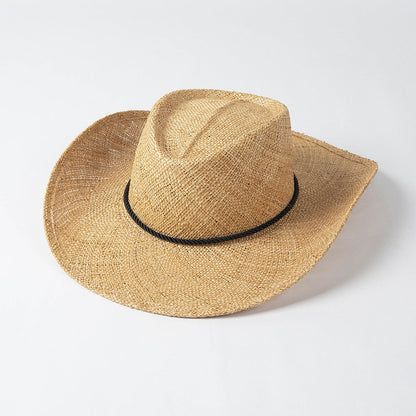 Straw Gambler Cowboy Hat