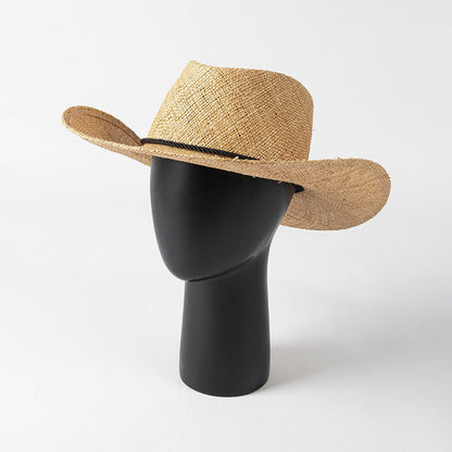 Straw Gambler Cowboy Hat