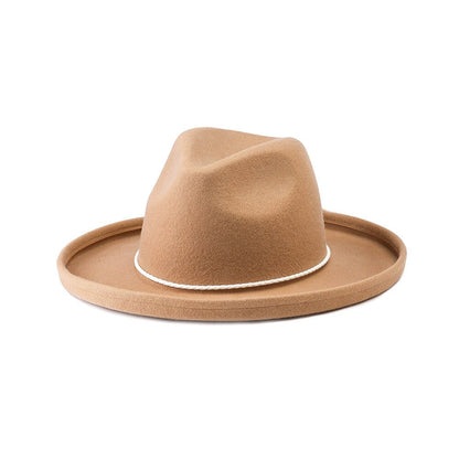 Sleek Plain Fedora Hat