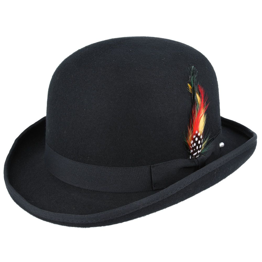 Hard Felt Bowler Hat