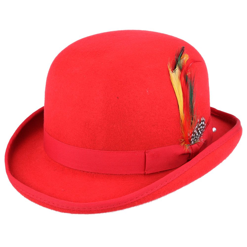 Hard Felt Bowler Hat