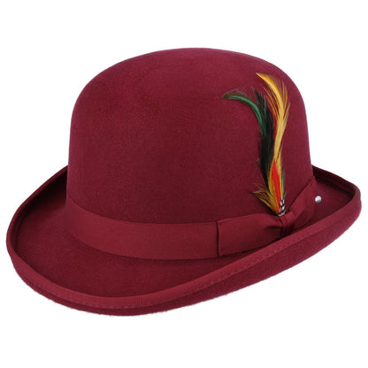 Hard Felt Bowler Hat