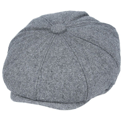 8 Panel Newsboy Cap With Elastic At The Back