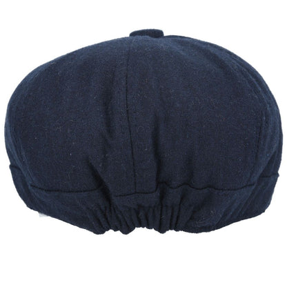 8 Panel Newsboy Cap With Elastic At The Back