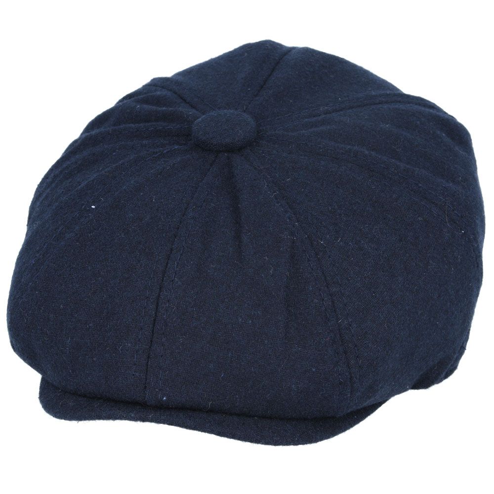 8 Panel Newsboy Cap With Elastic At The Back