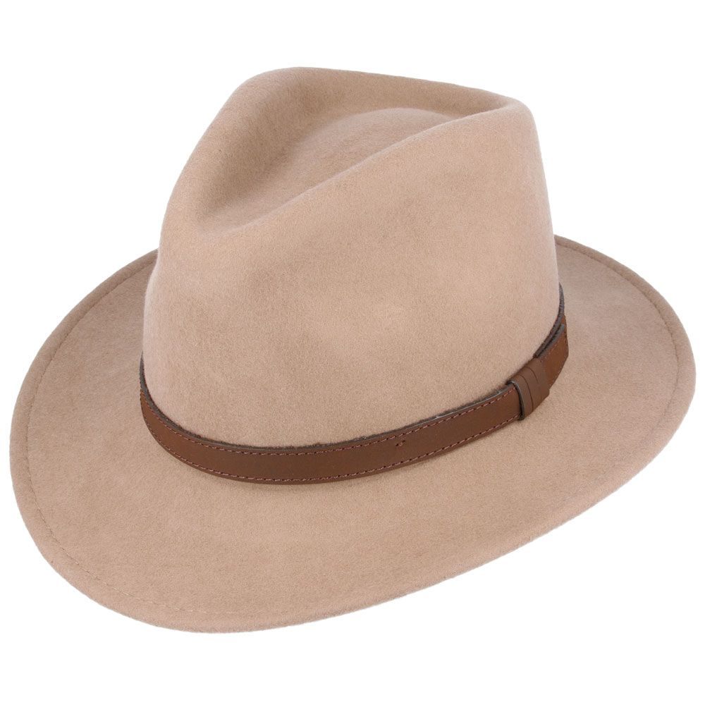 Camel Fedora Hat