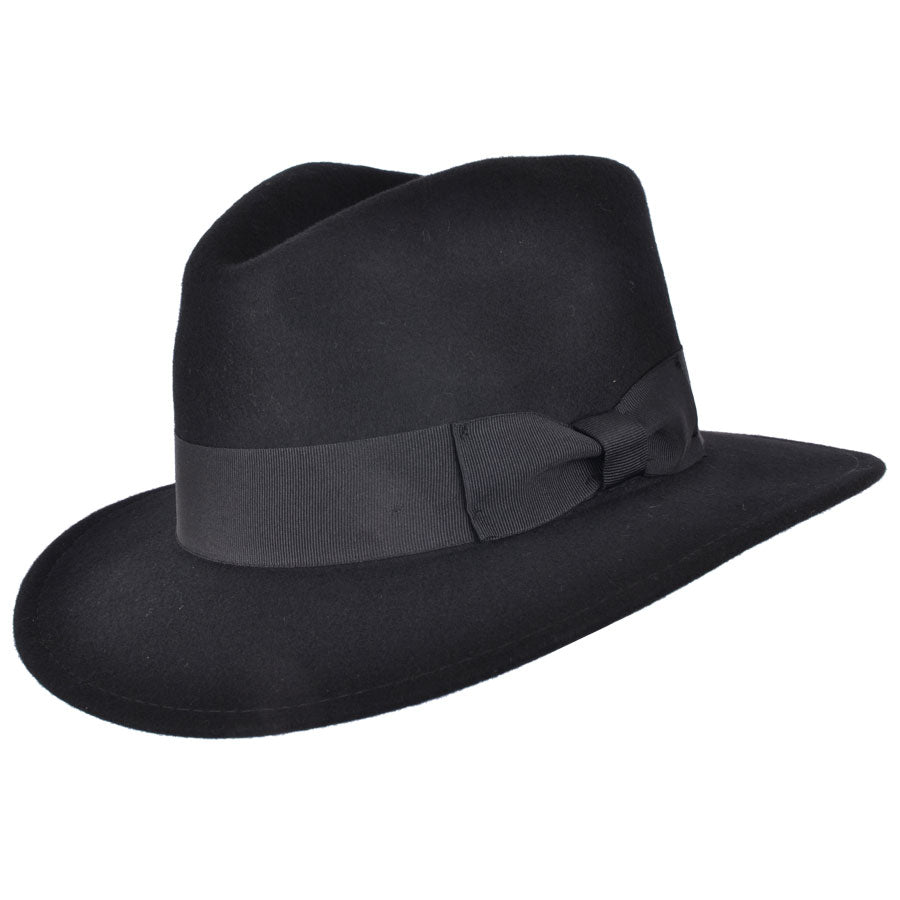 Black Wool Hat