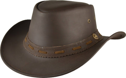 Leather Cowboy Hat