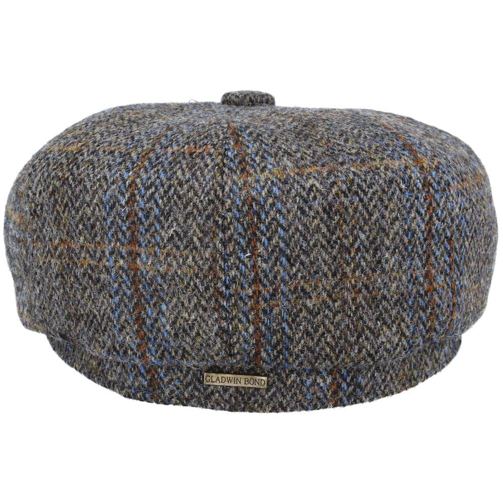 Harris Tweed Newsboy Hat