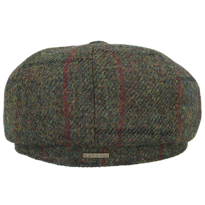 Gladwin Bond Harris Tweed Wool Newsboy Cap