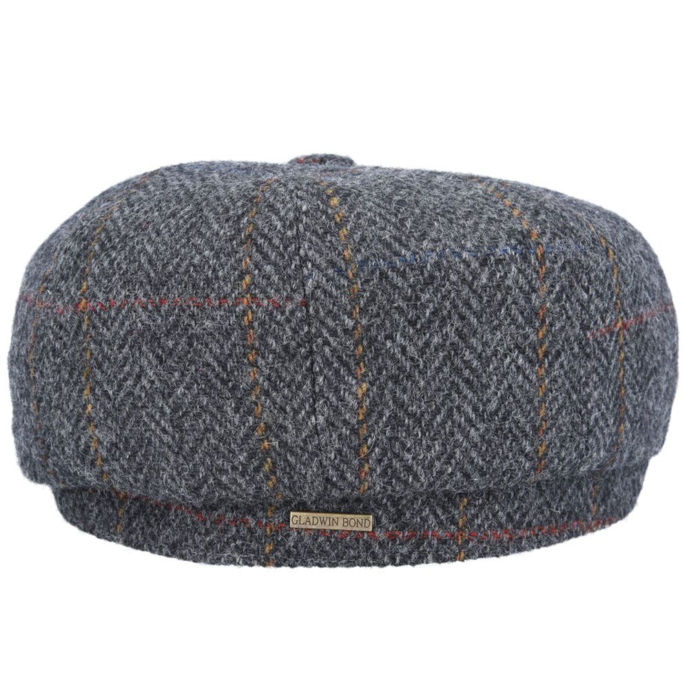 Gladwin Bond Hatters London Italian Wool Newsboy Cap