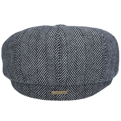 Gladwin Bond Hatters London Herringbone Newsboy Cap