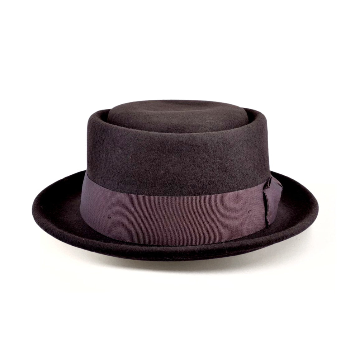 Brown Pork Pie Hat