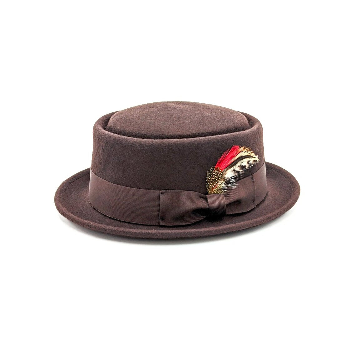 Wool Felt Pork Pie Hat