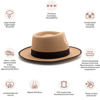 Sterzeal Classic Fedora Hat