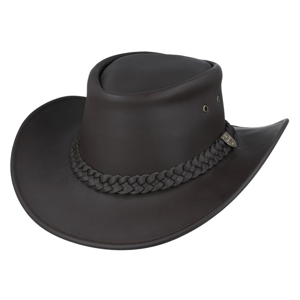 Leather Cowboy Hat