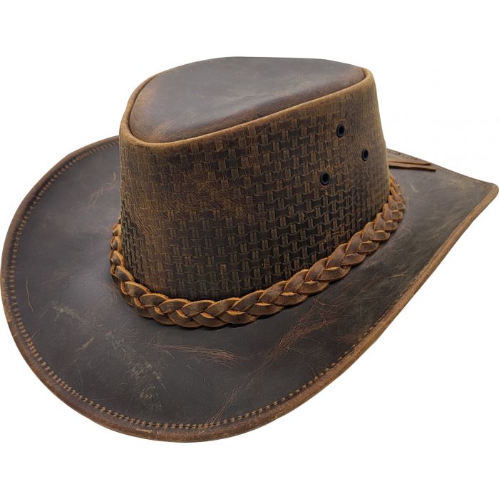 TYZO Leather Australian Cowboy Hat