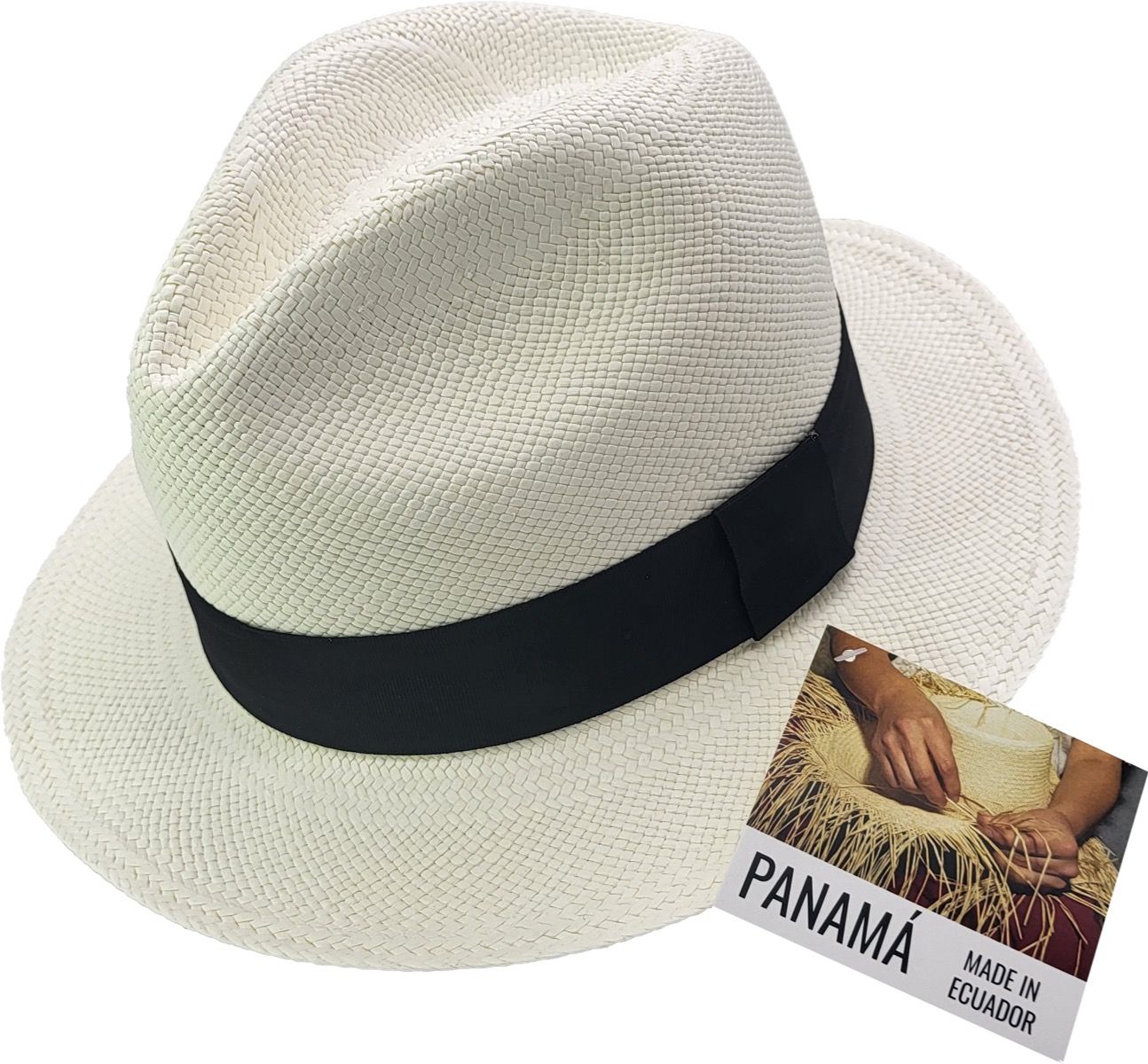 Natural Straw Panama Hat