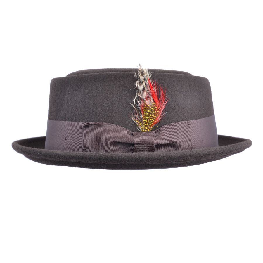 Crushable Pork Pie Hat