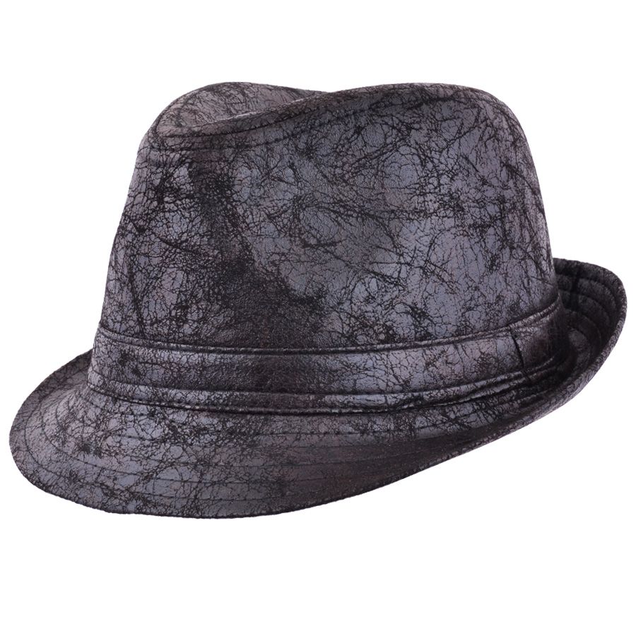 Cracked Leather Hat