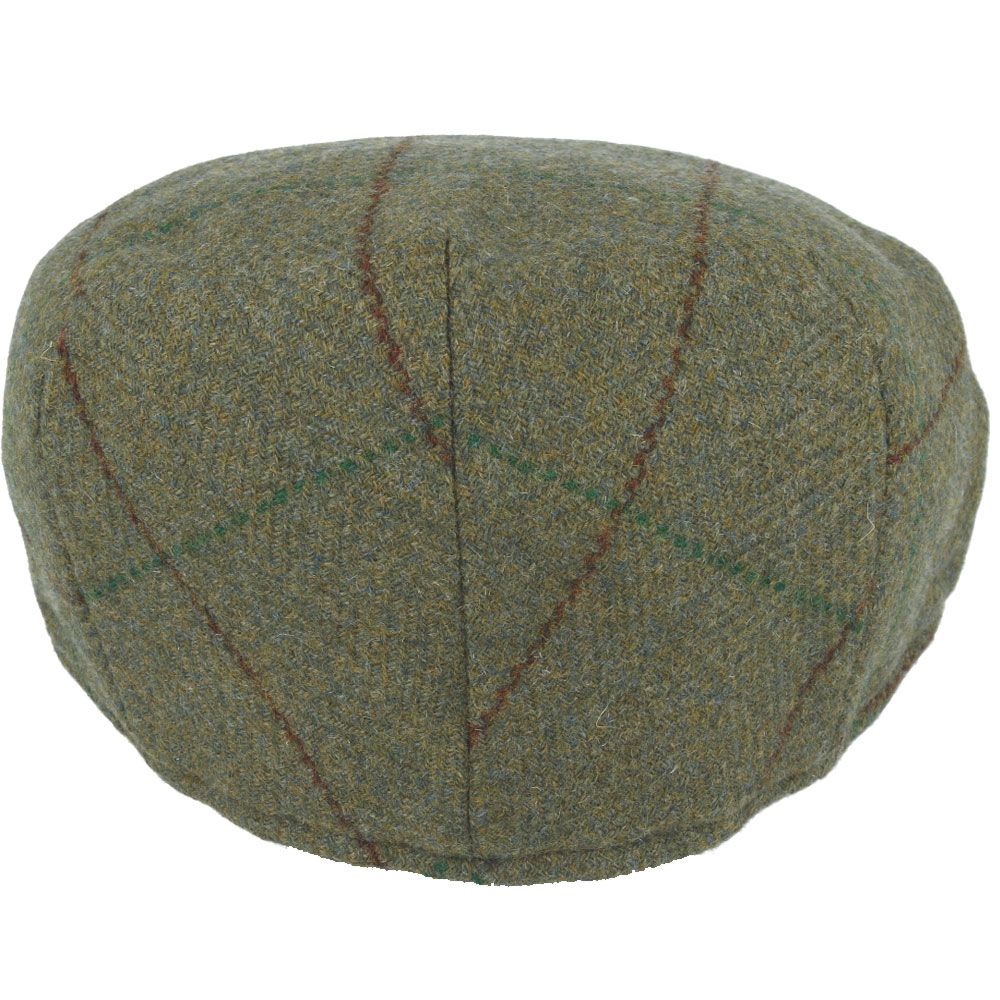 Gladwin Bond Genuine Derby Tweed Flat Cap